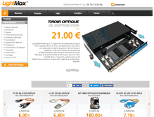 Tablet Screenshot of lightmax.fr